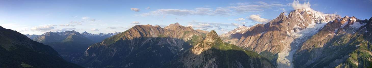 Mont-Blanc mountain range