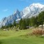 Golf Club Courmayeur Grandes Jorasses Val Ferret 