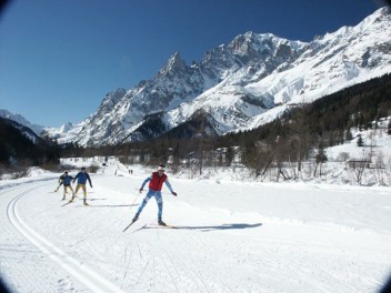 Cross-country ski Val Ferret